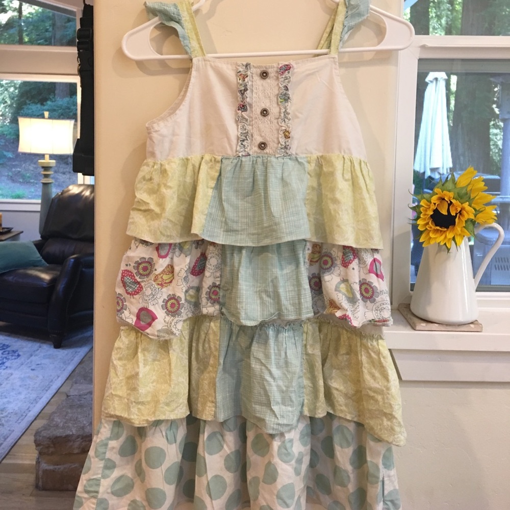 Naartjie girls ruffle dress